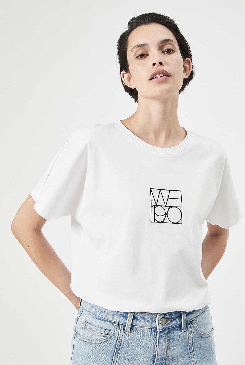 Logo Embroidered Tee