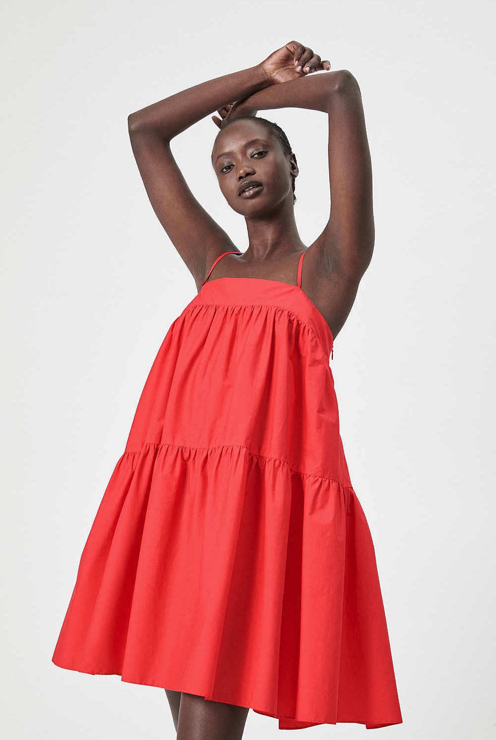 Jean Tiered Dress