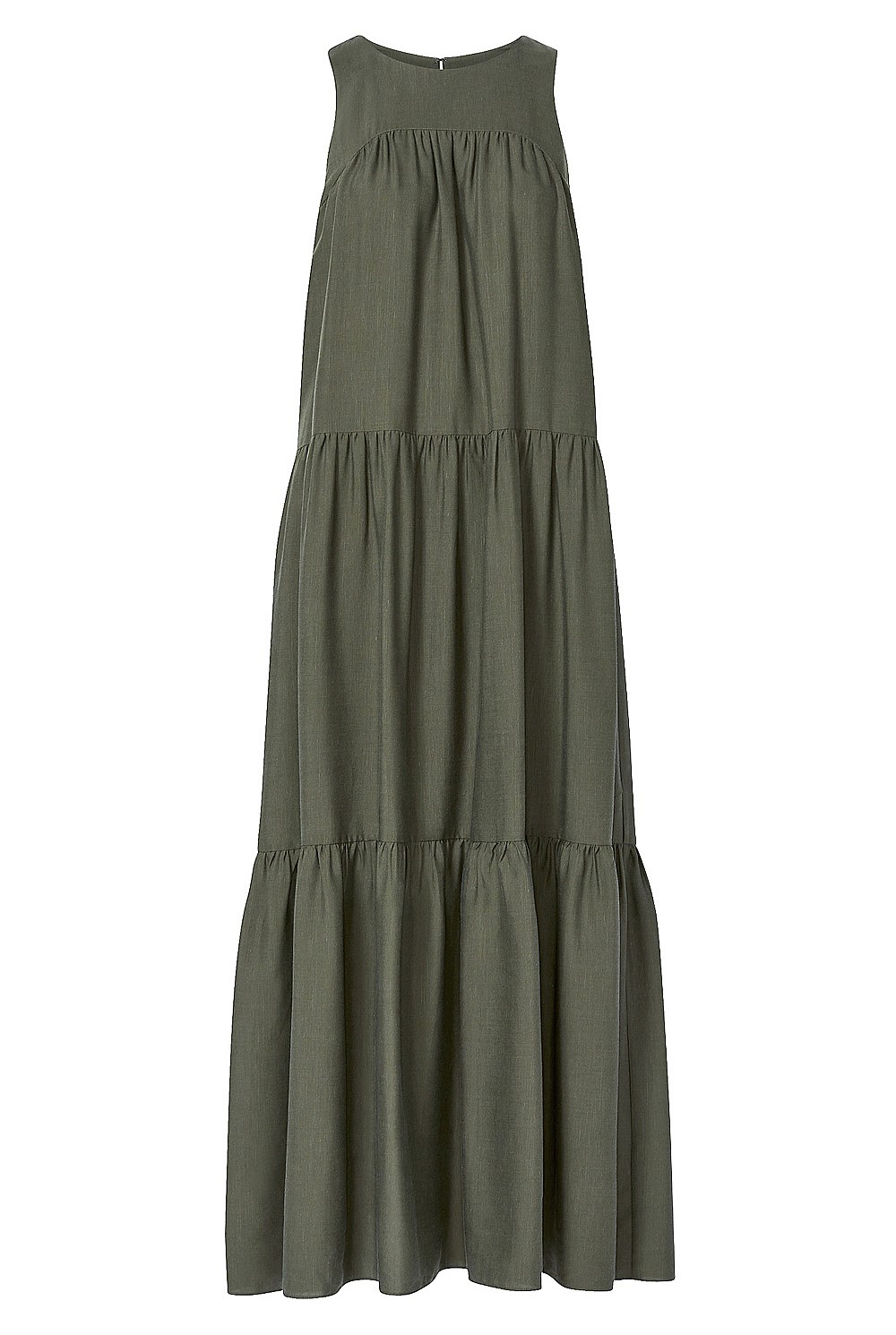 Yoke Tiered Dress