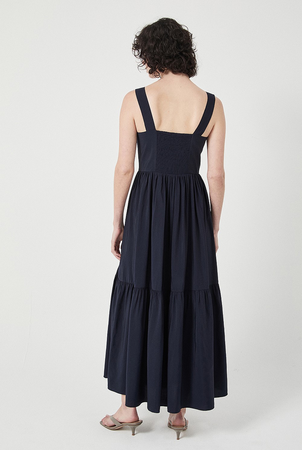 Tier Hem Maxi Dress