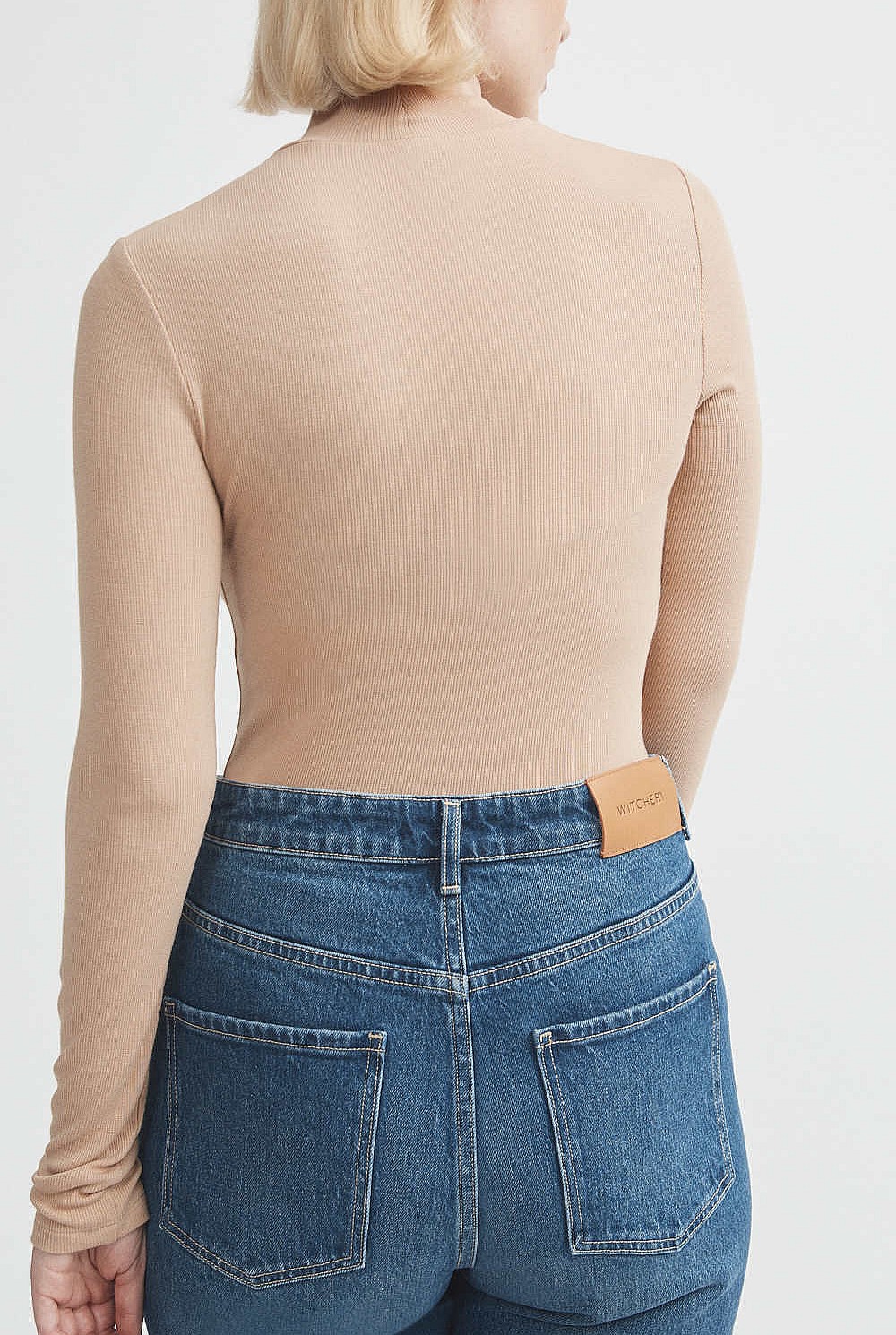 Rib Turtle Neck