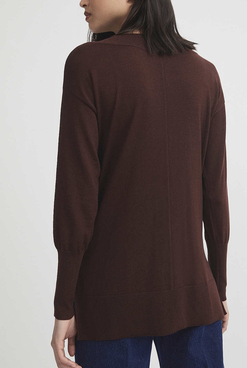 Merino V Neck Knit