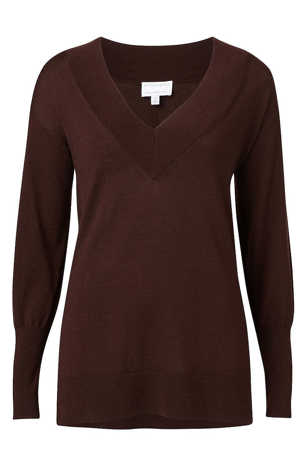 Merino V Neck Knit