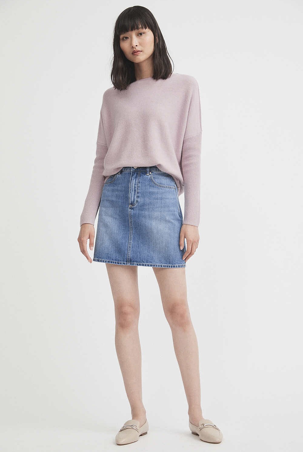 Drop Shoulder Knit