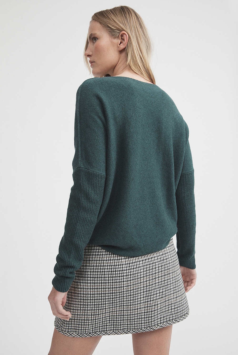 Drop Shoulder Knit