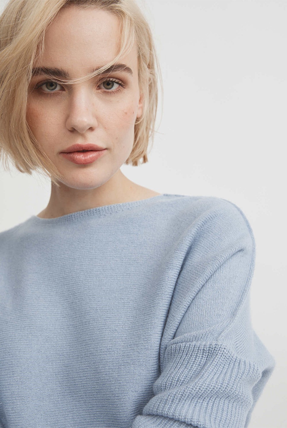 Drop Shoulder Knit