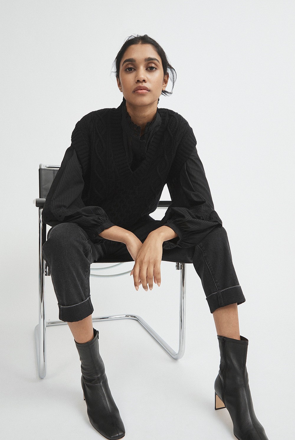 Cable Knit Tunic