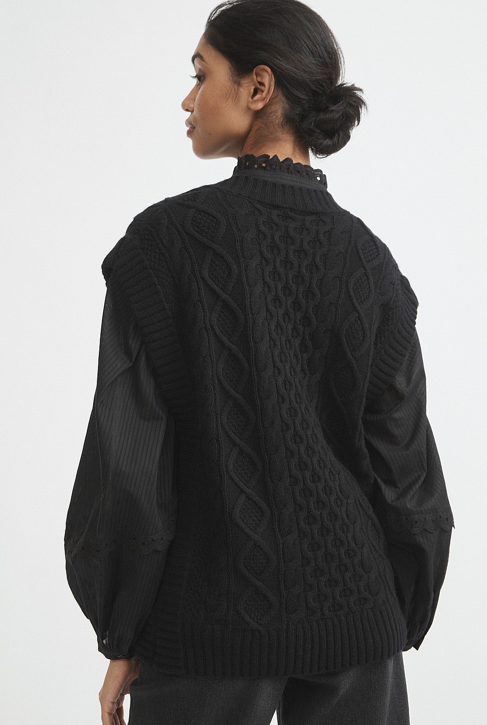Cable Knit Tunic