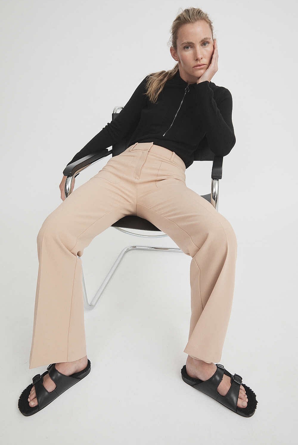 Long Sleeve Utility Knit