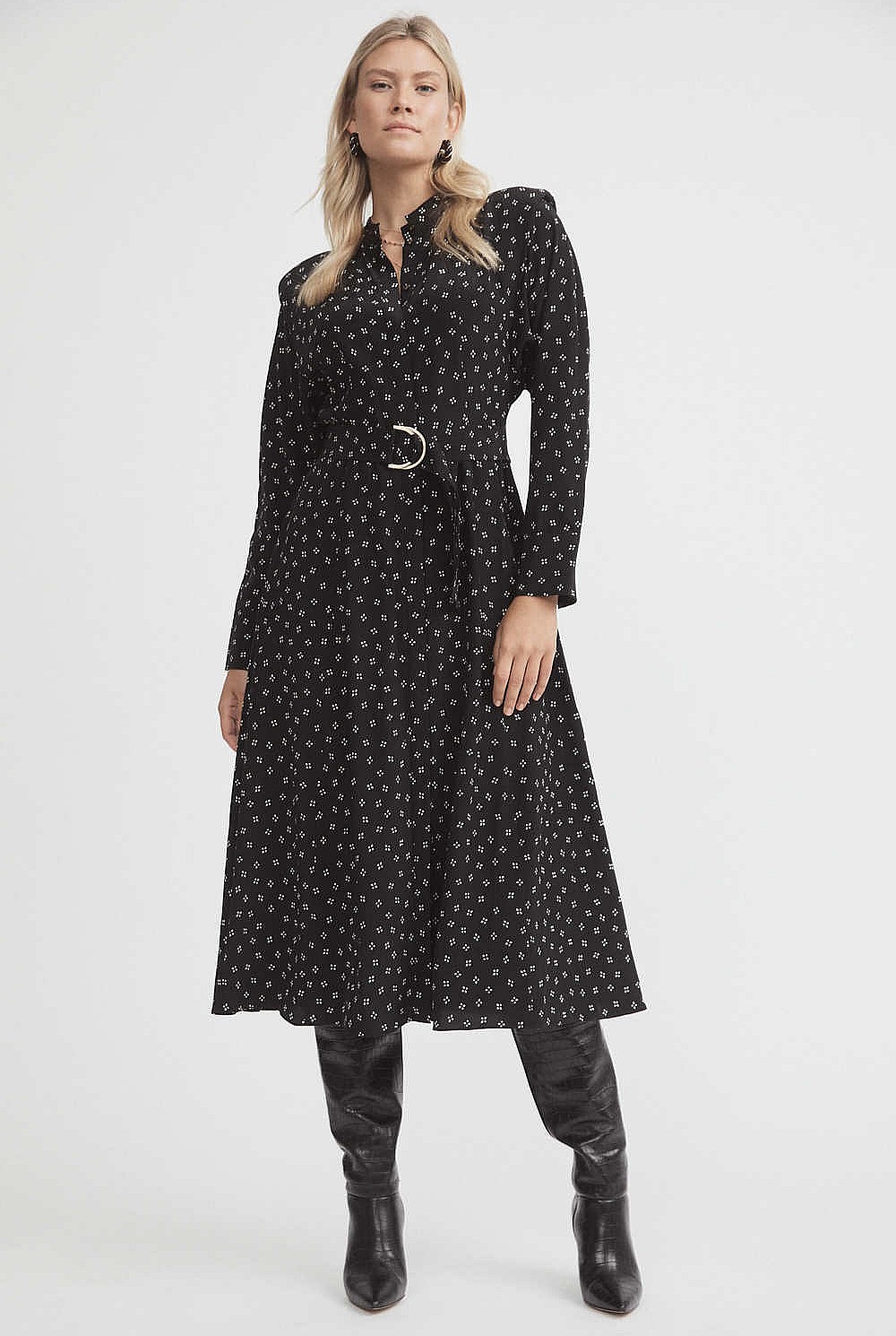 Shoulder Detail Dress