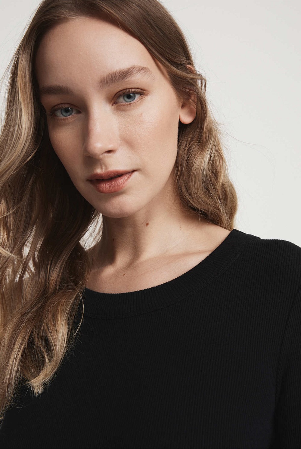 Long Sleeve Rib Top