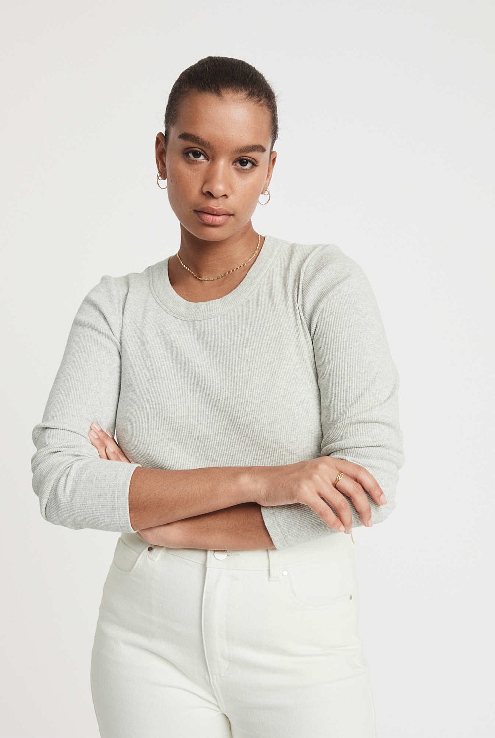 Long Sleeve Rib Top