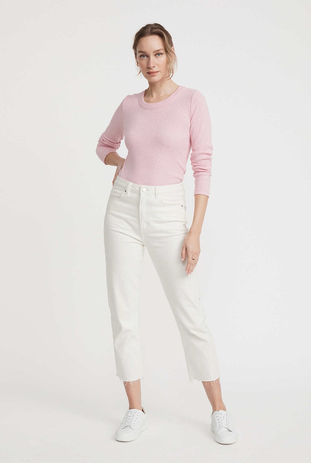 Long Sleeve Rib Top