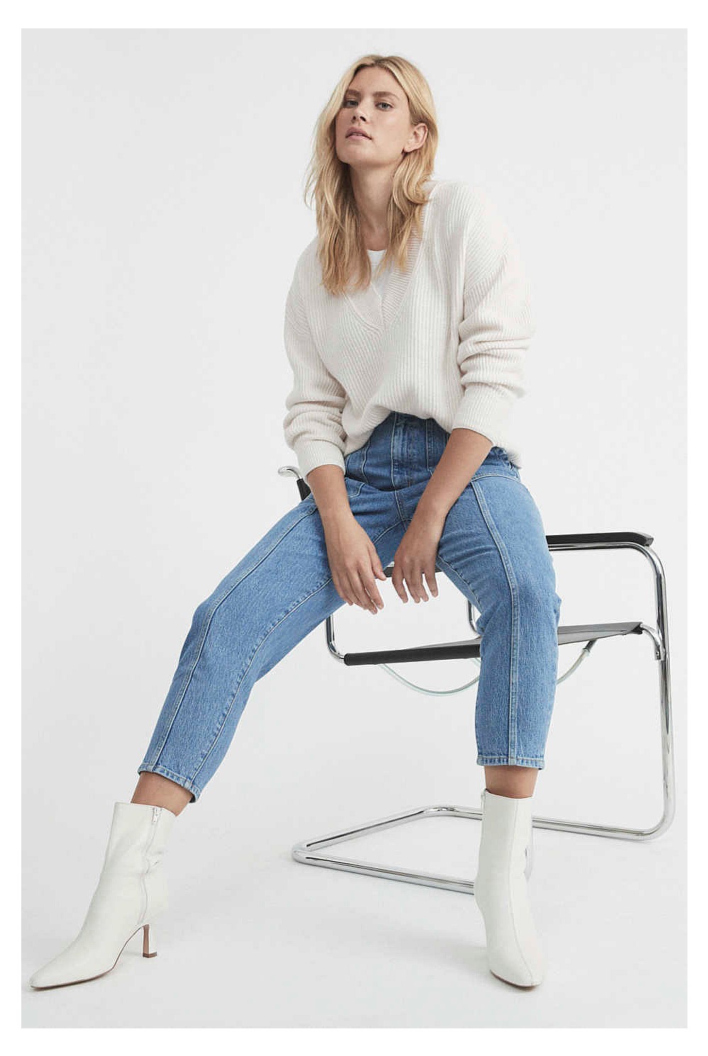 V Neck Knit