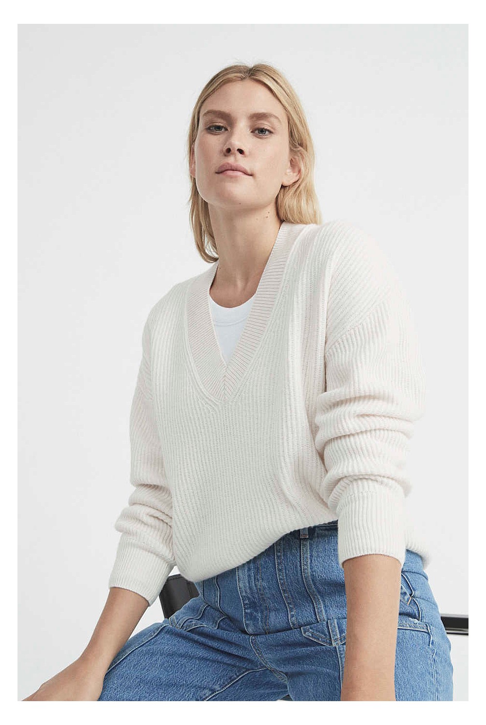 V Neck Knit
