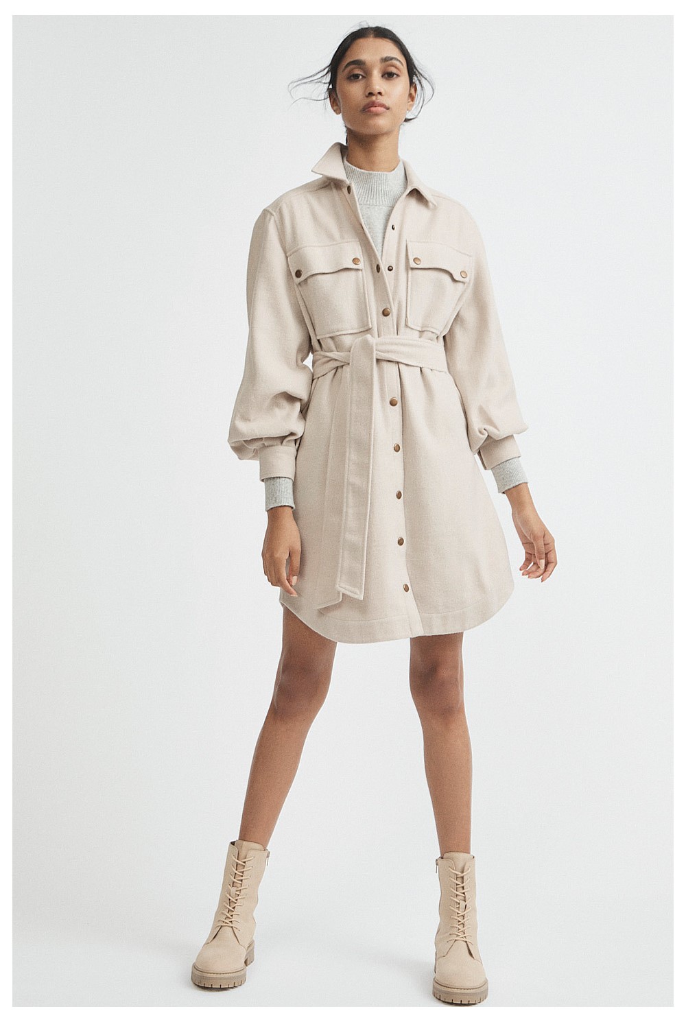 Utility Jacket Dress