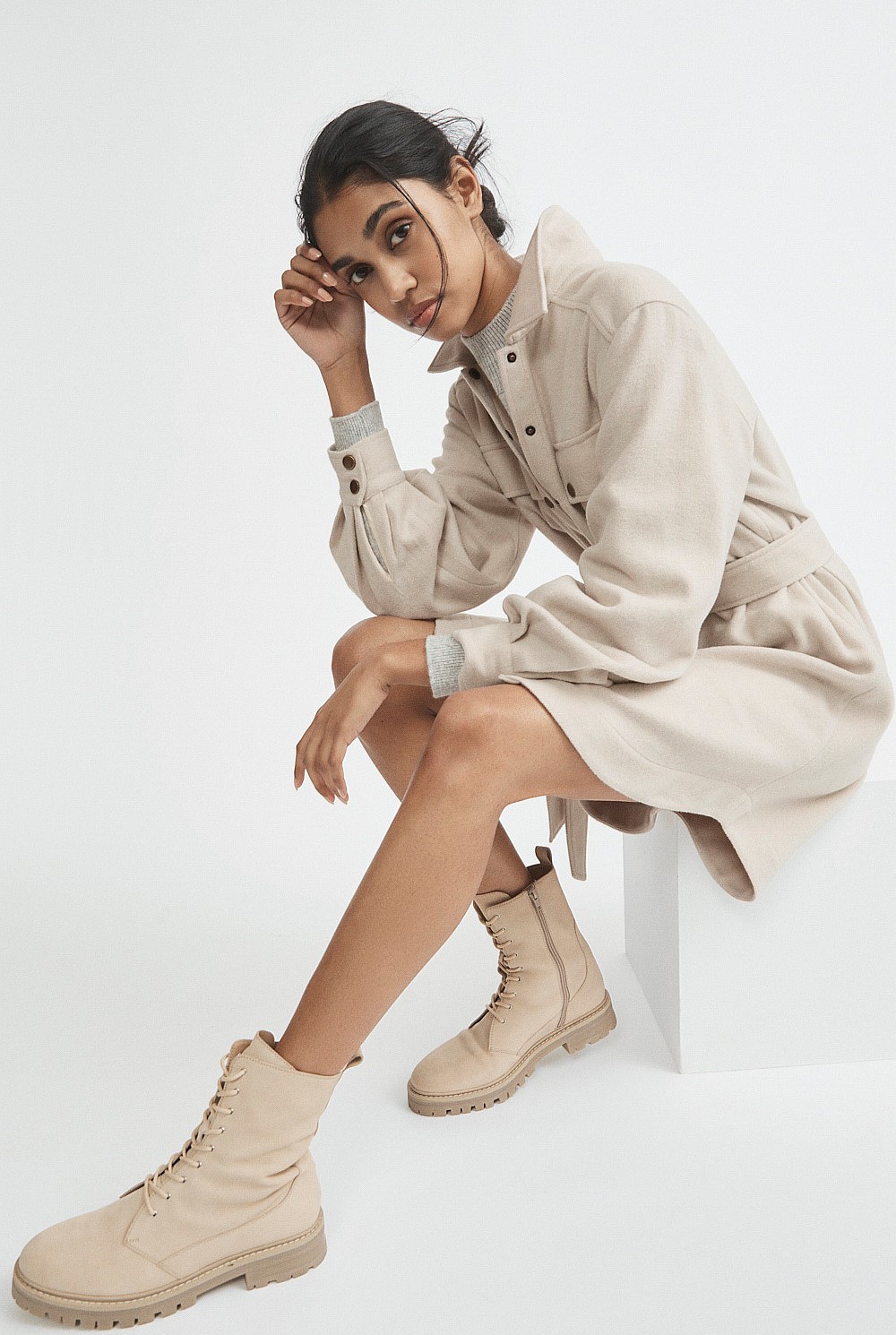 Utility Jacket Dress