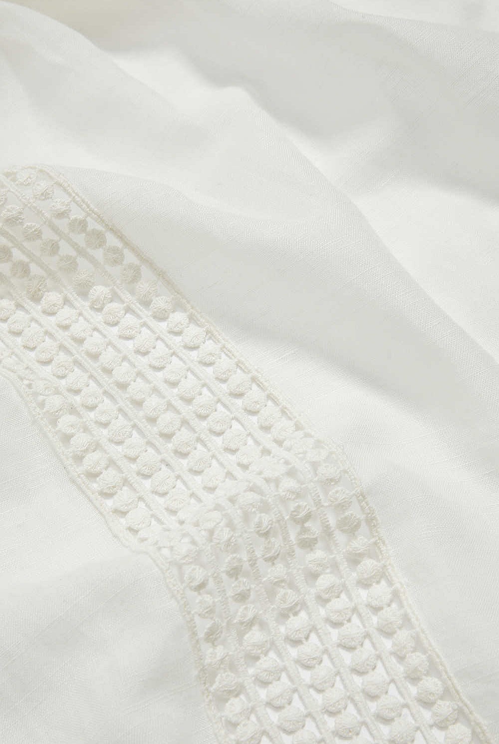 Milos Broderie Scarf
