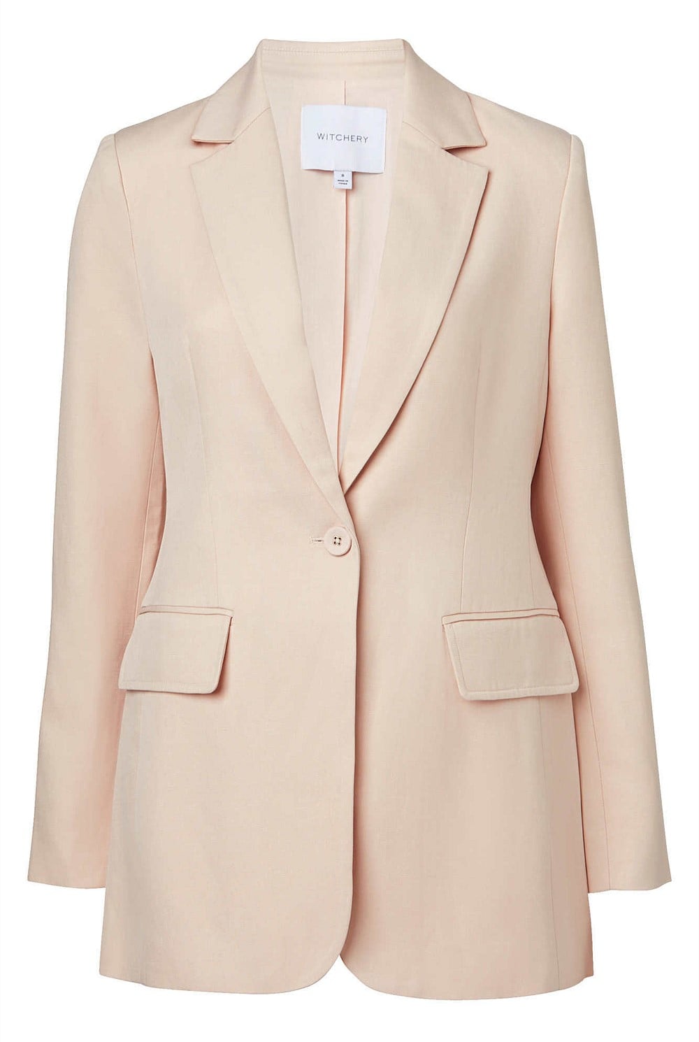 Slim Single-Breasted Blazer
