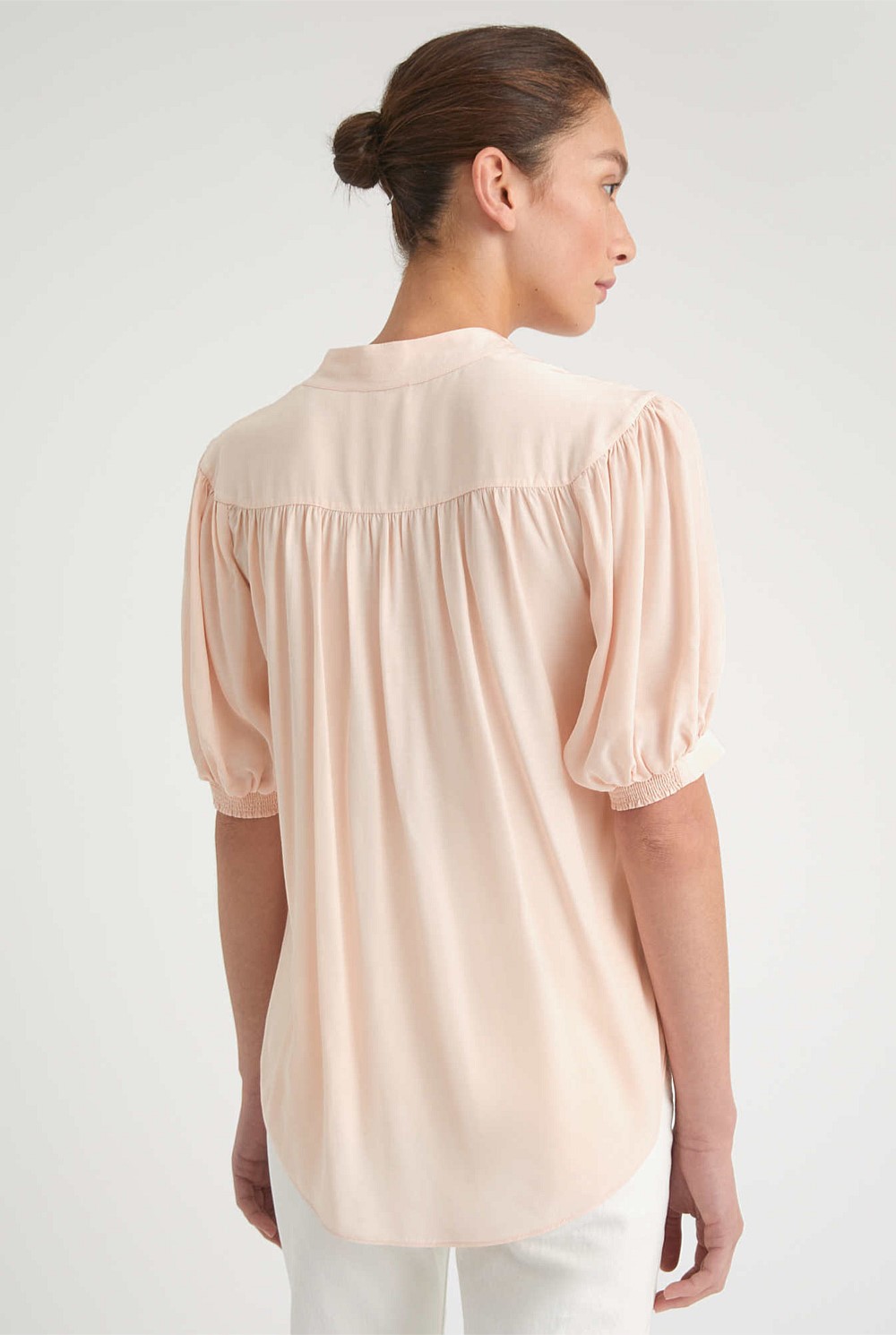Yoke Shoulder Blouse