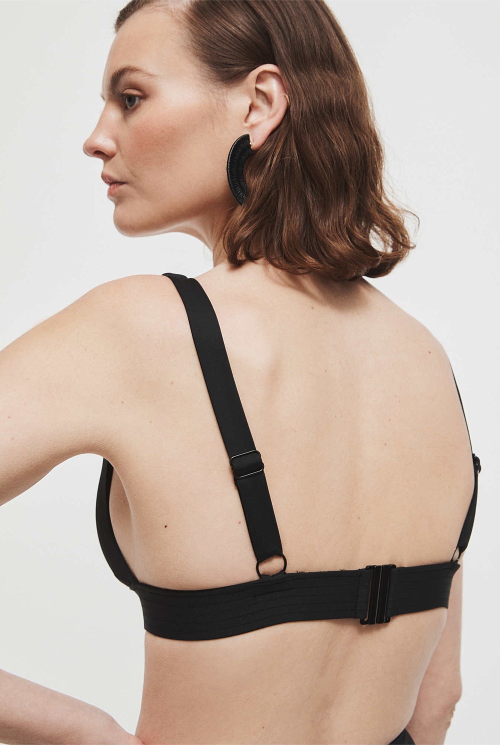 Stitch Detail Swim Top