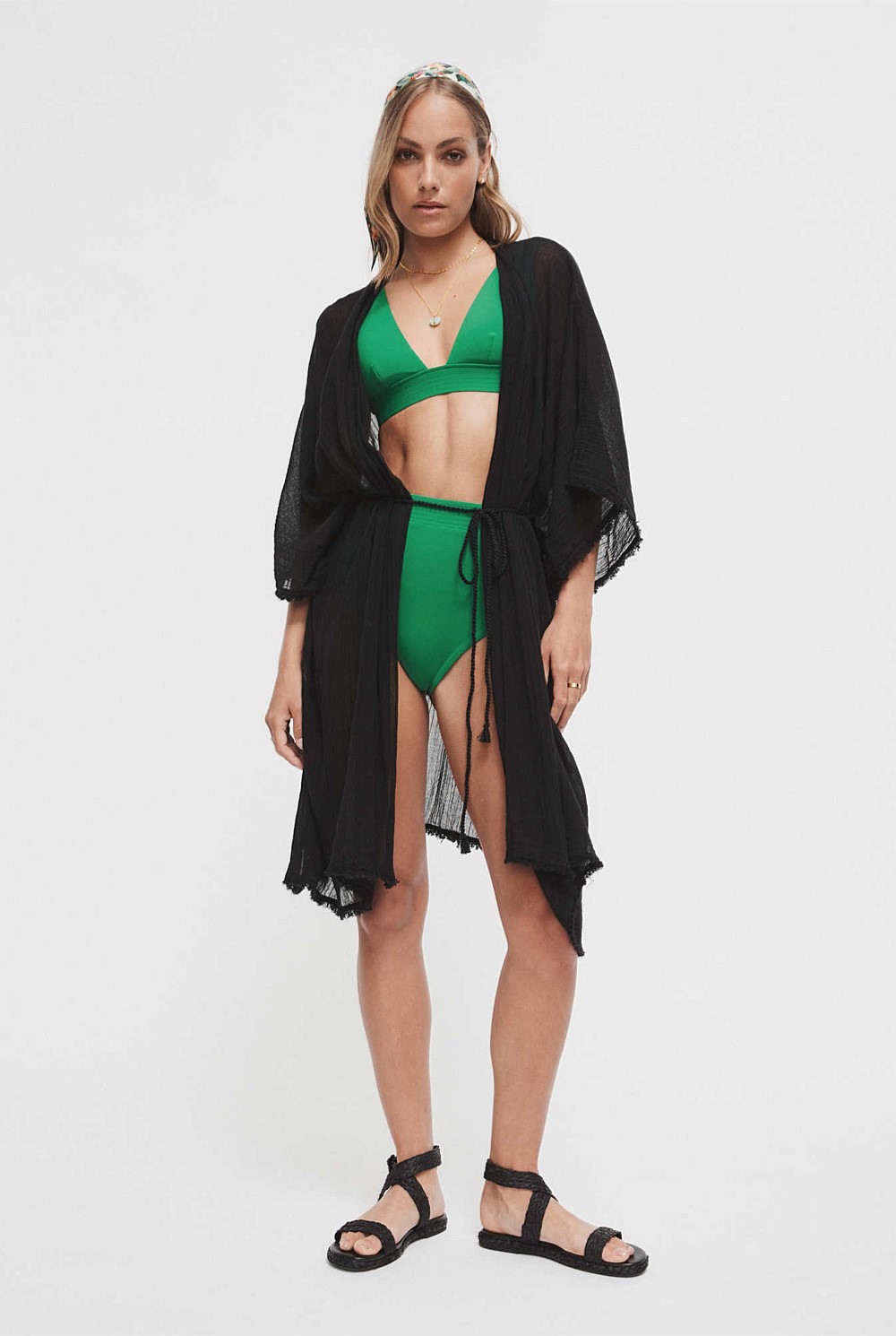 High Waist Swim Bottom