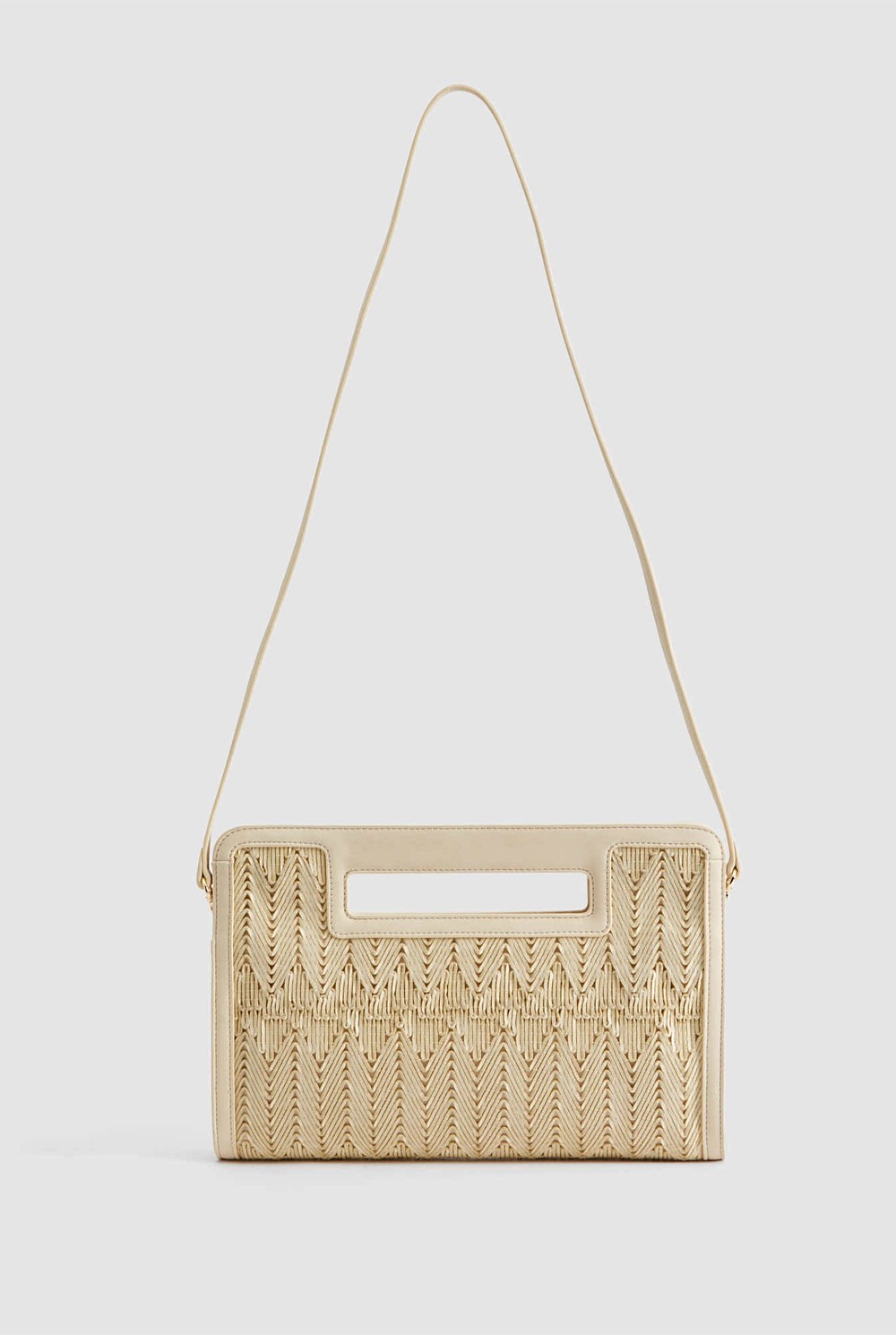 Leon Woven Clutch