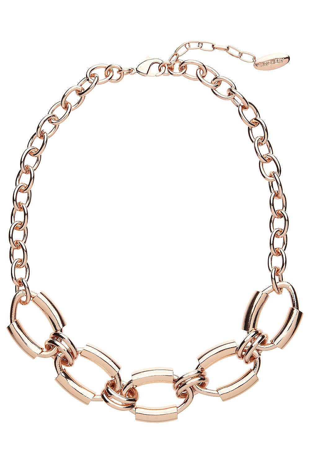 Link And Tube Necklace