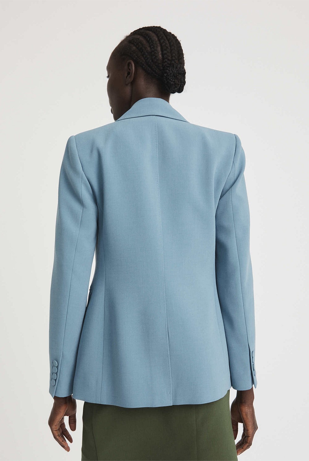 Button Detail Blazer