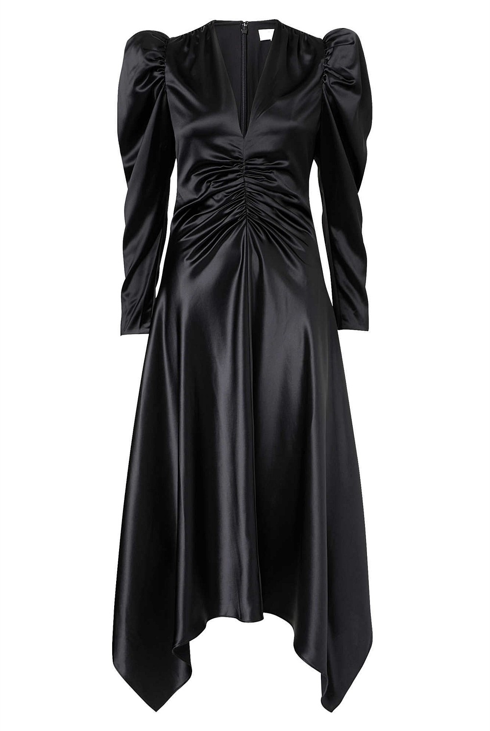 Deep V-Neckline Dress