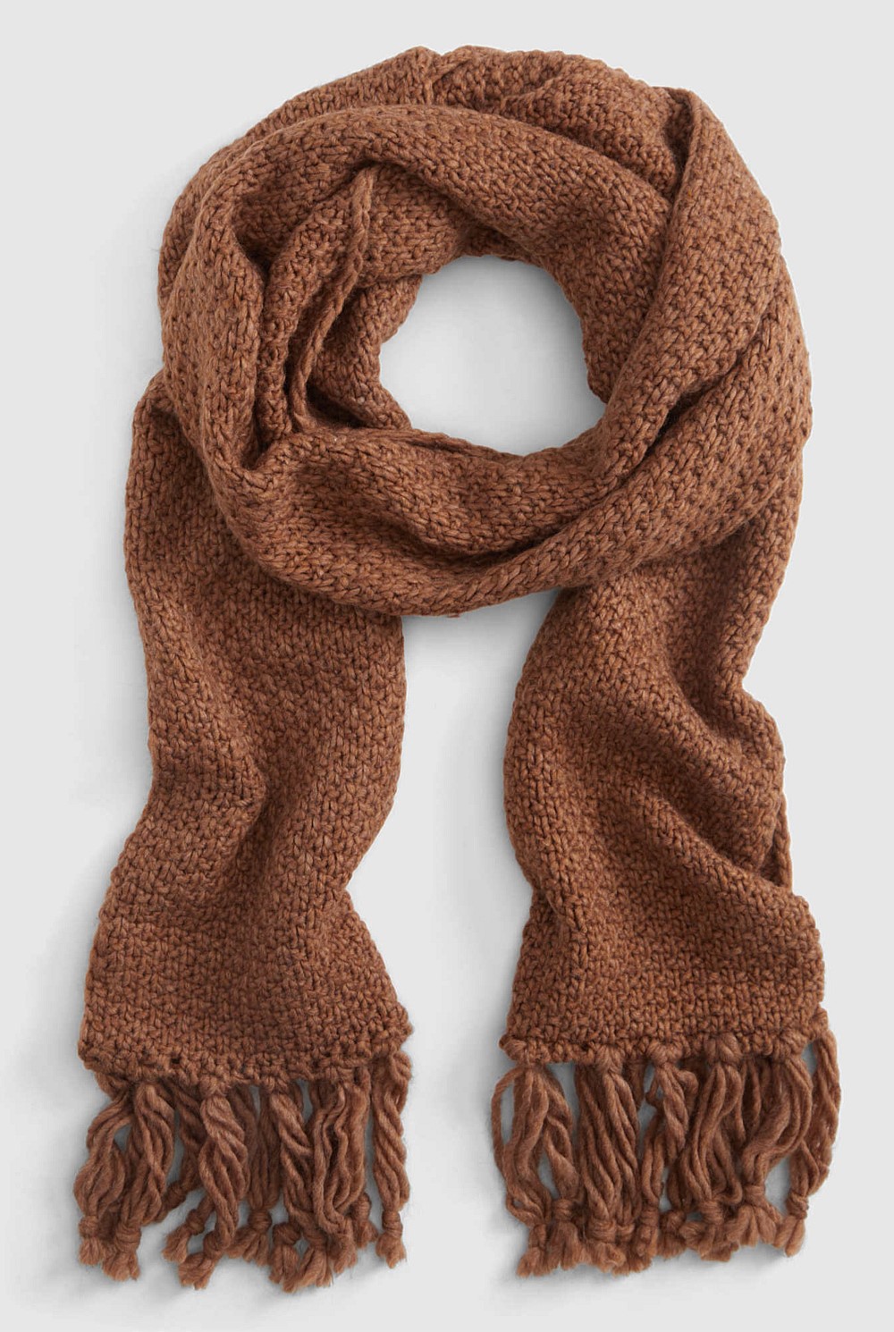 Textured Knit Scarf