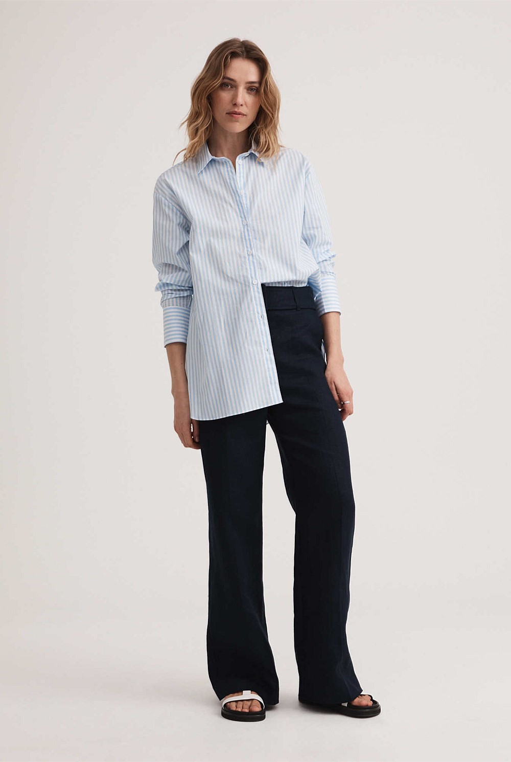 Stripe Cotton Shirt