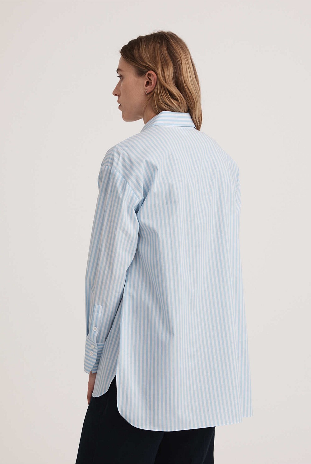 Stripe Cotton Shirt