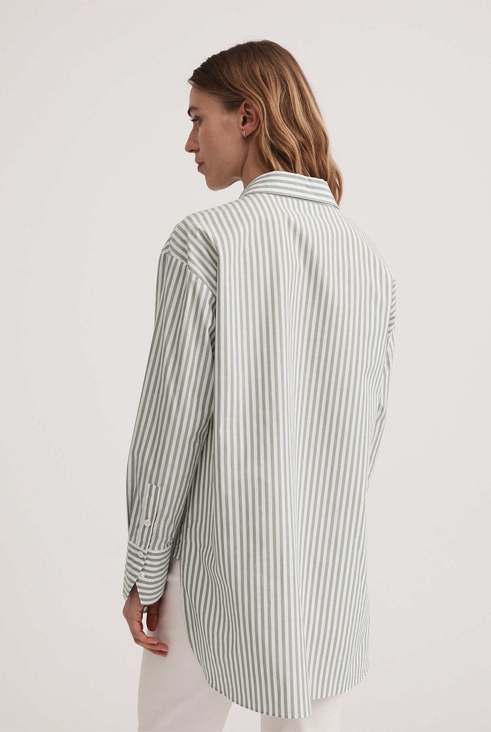 Stripe Cotton Shirt