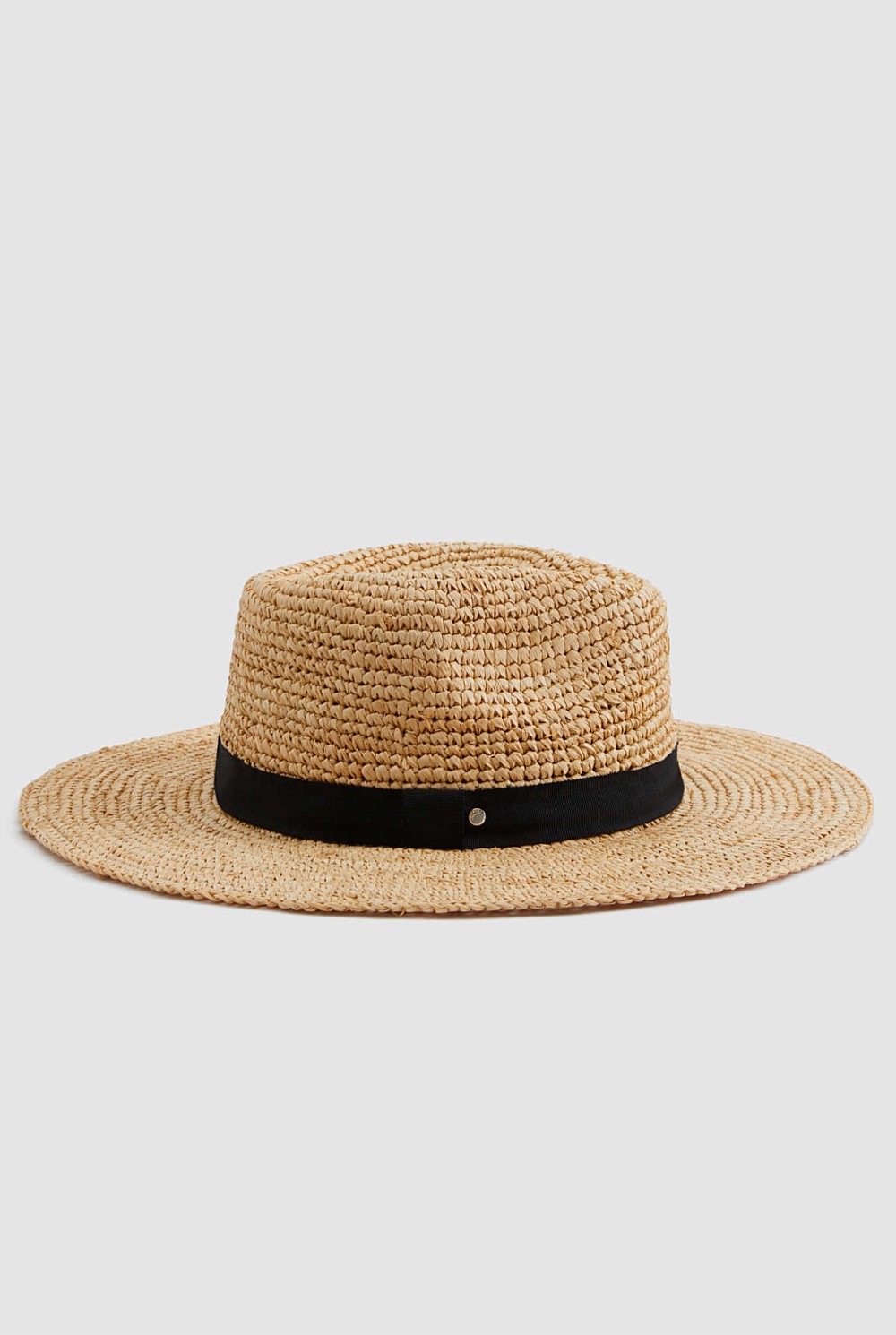 Crochet Raffia Fedora