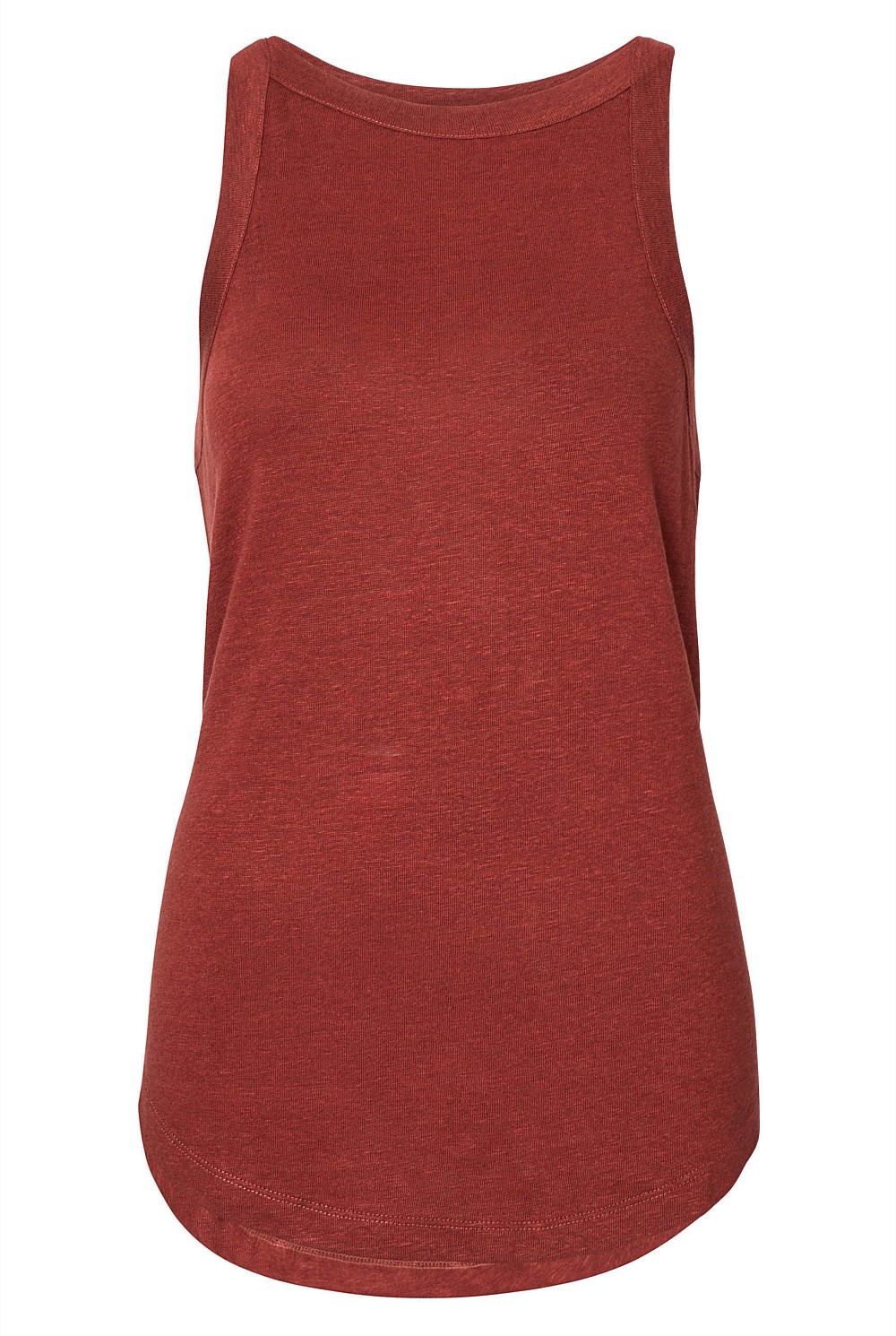 Linen Bind Detail Tank