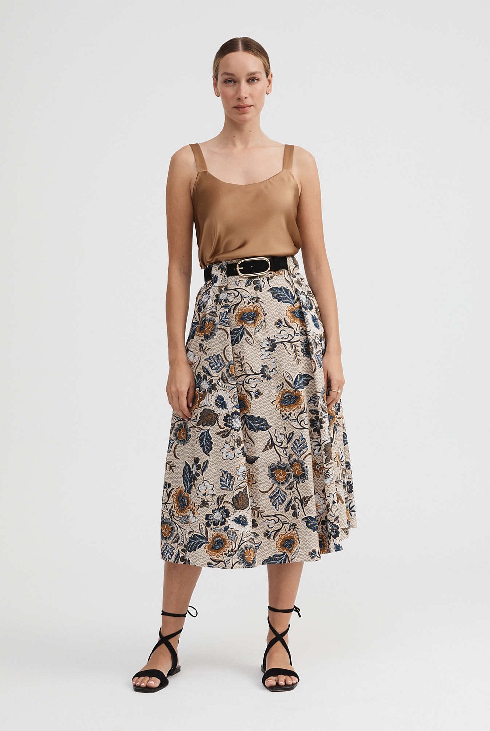 Silk Satin Scoop Cami