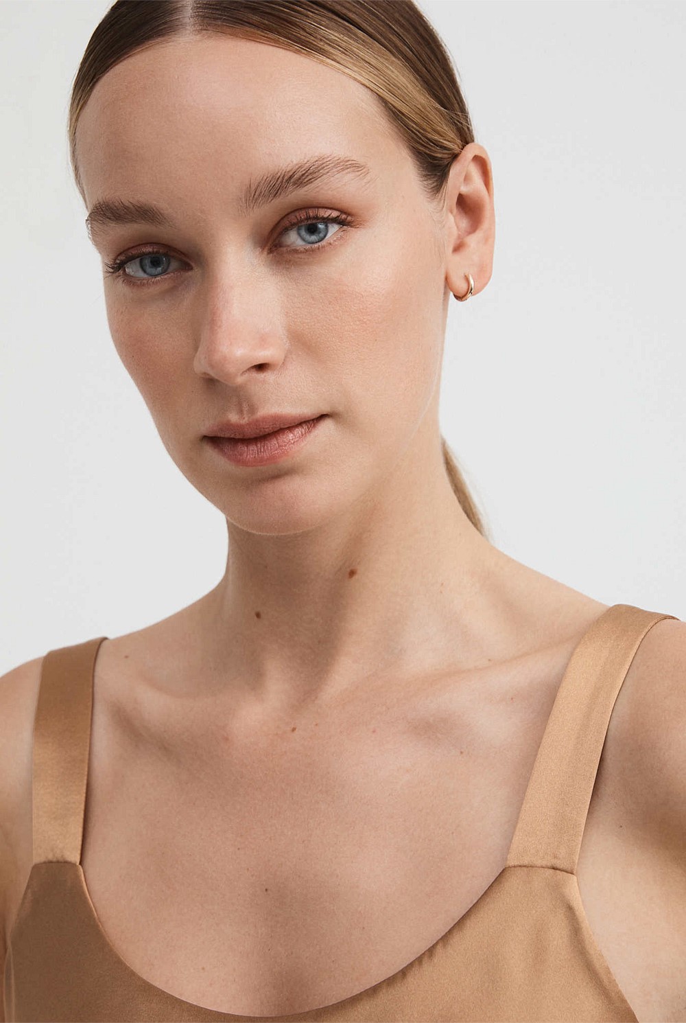 Silk Satin Scoop Cami