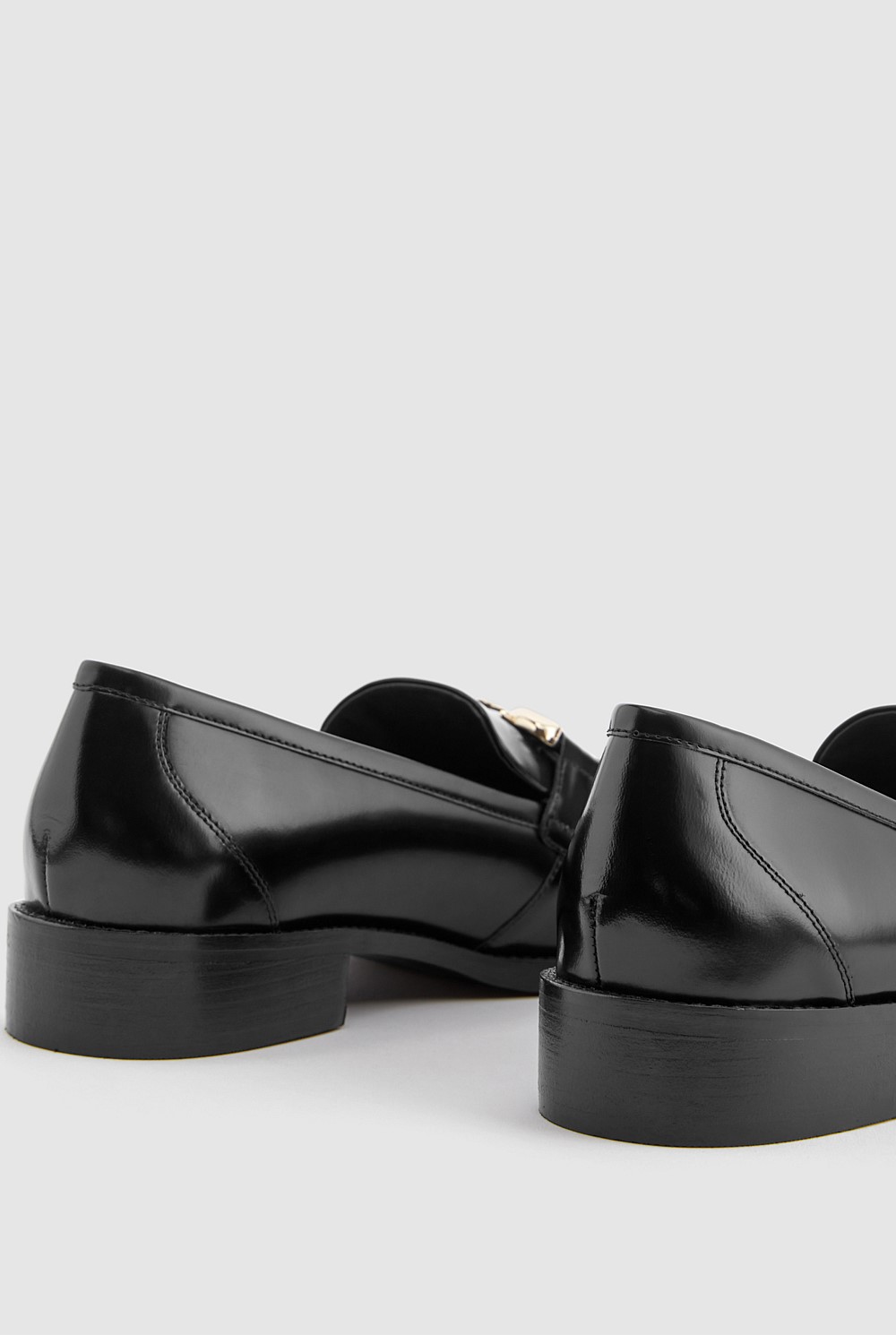 Embellished Penny Leather Loafer