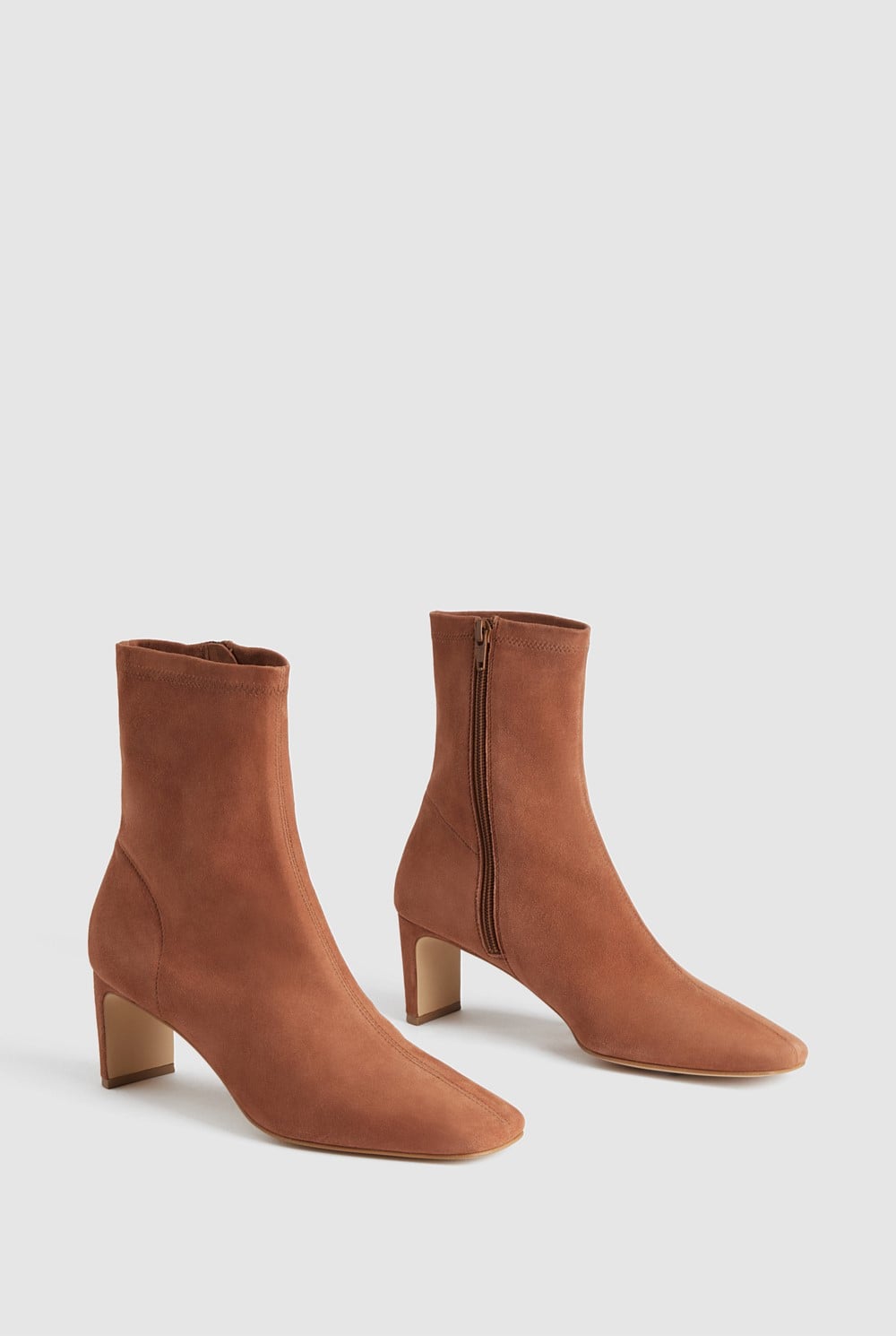 Suede 65mm Heel Bootie