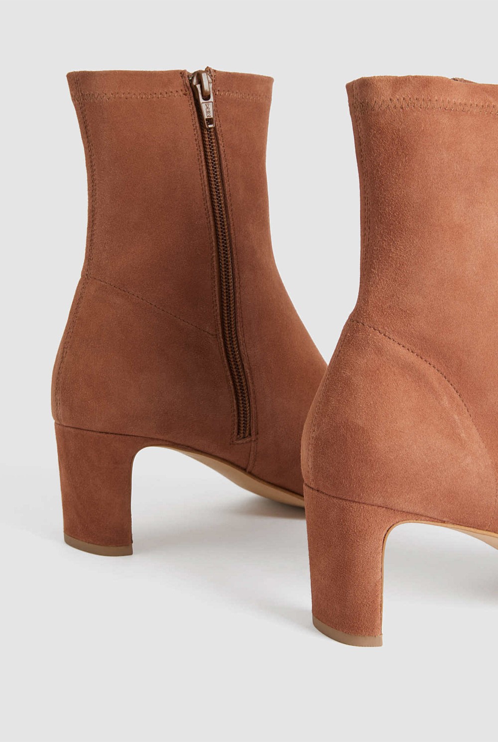 Suede 65mm Heel Bootie