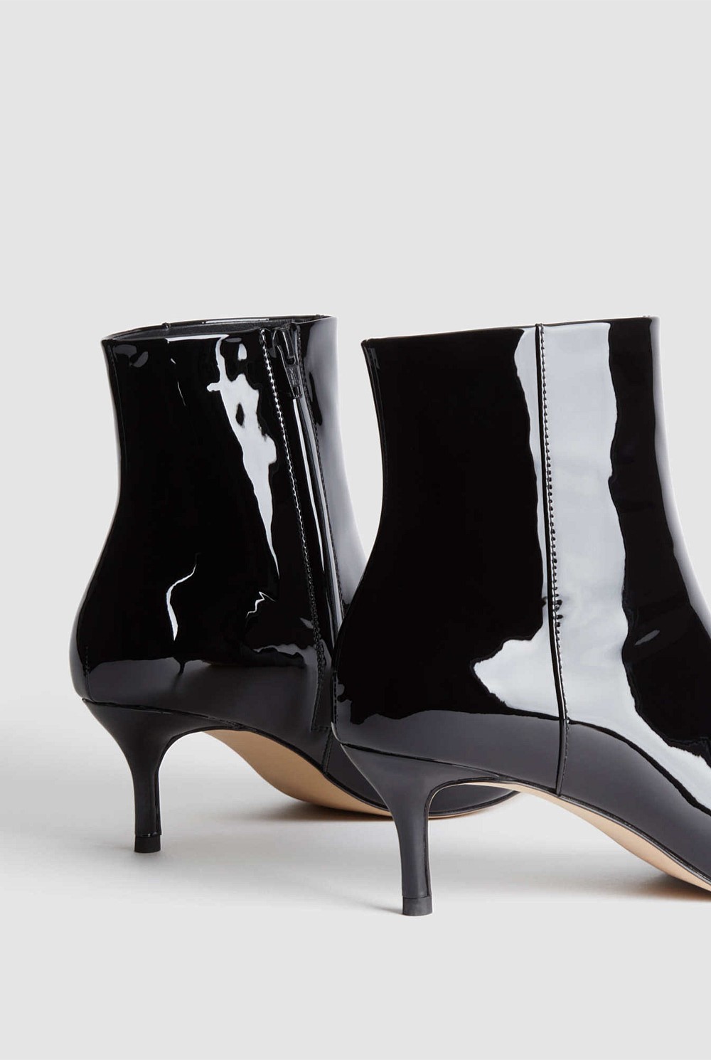 Patent 65mm Heel Boot