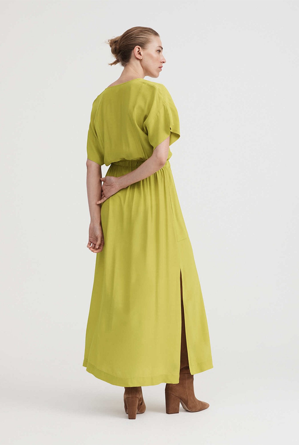 Modern Maxi Shirt Dress