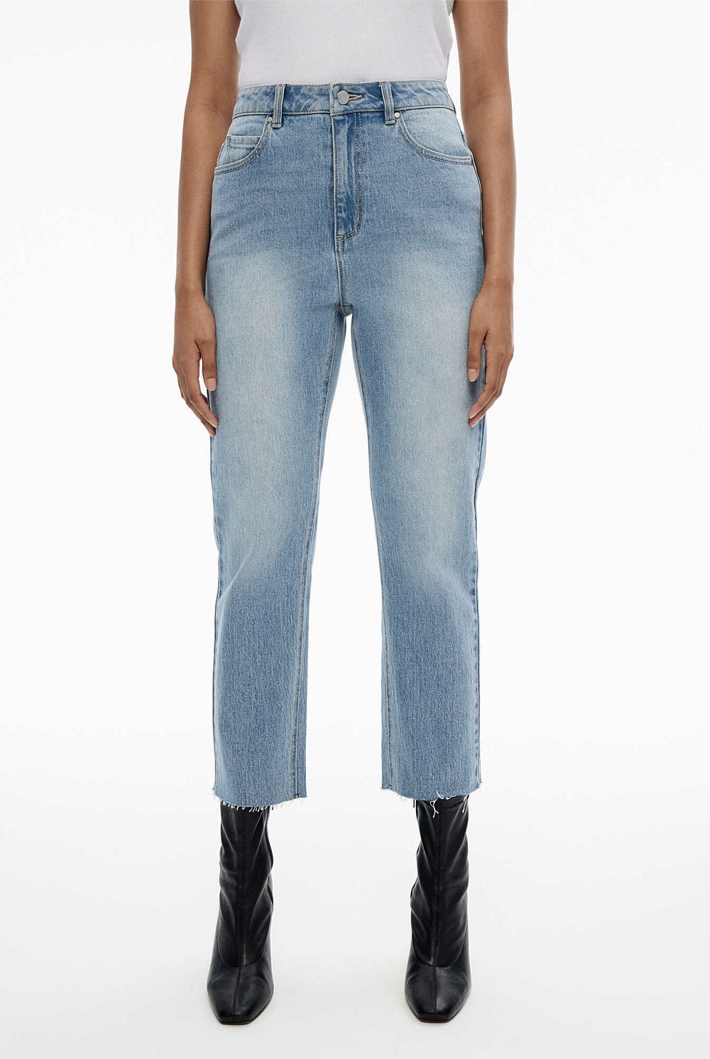 7/8 Straight Jean