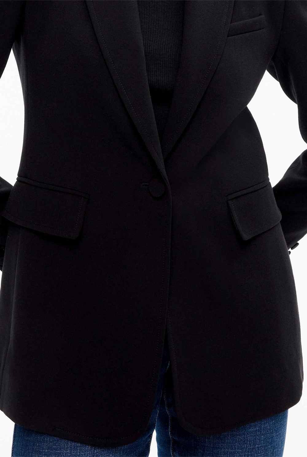 Classic Single-Breasted Blazer