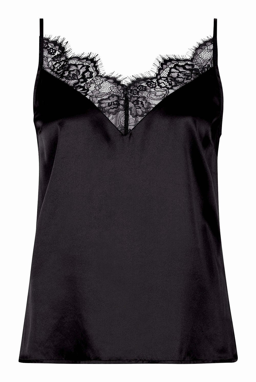 Silk Satin Lace Camisole