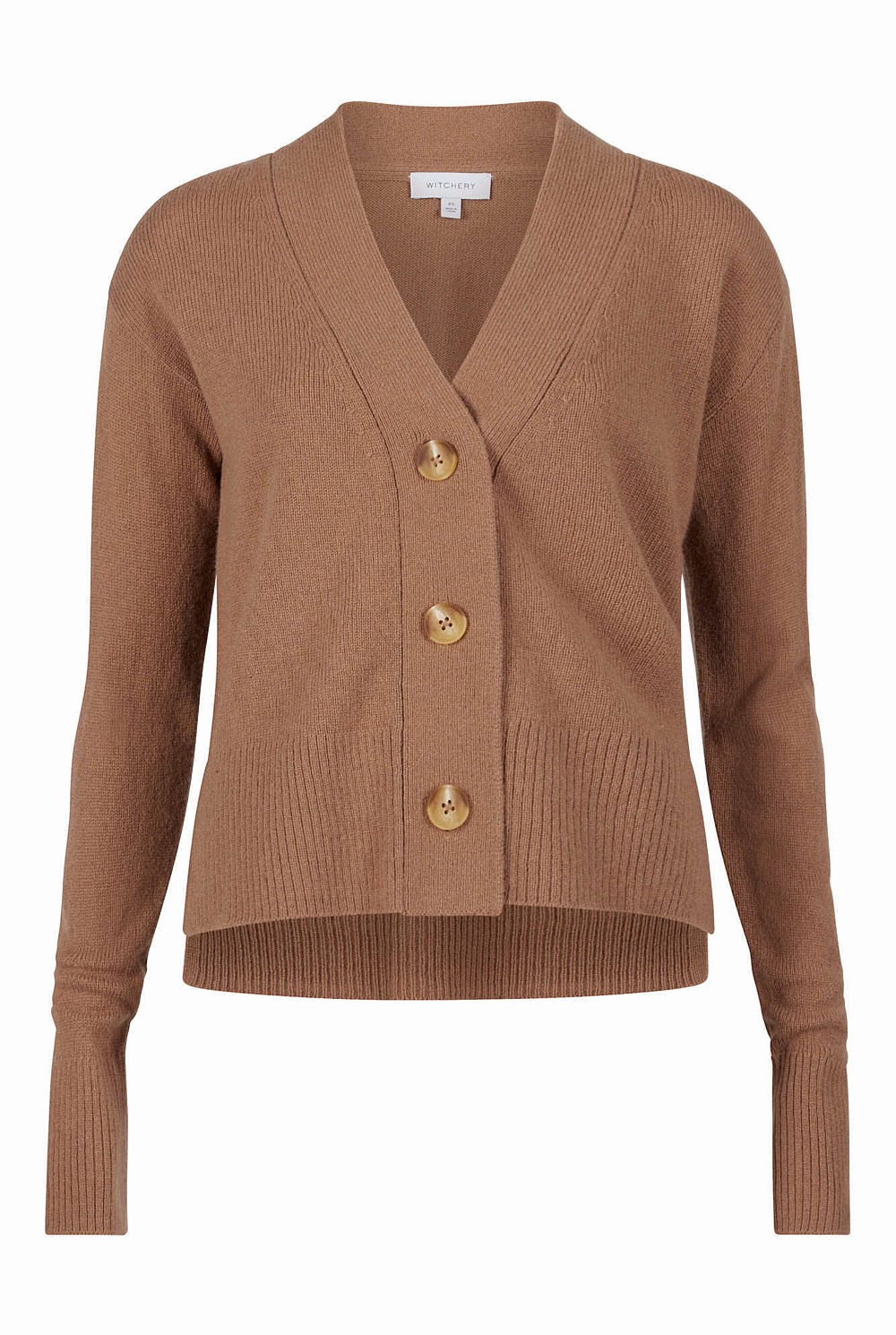 Wool Blend Knit Cardigan