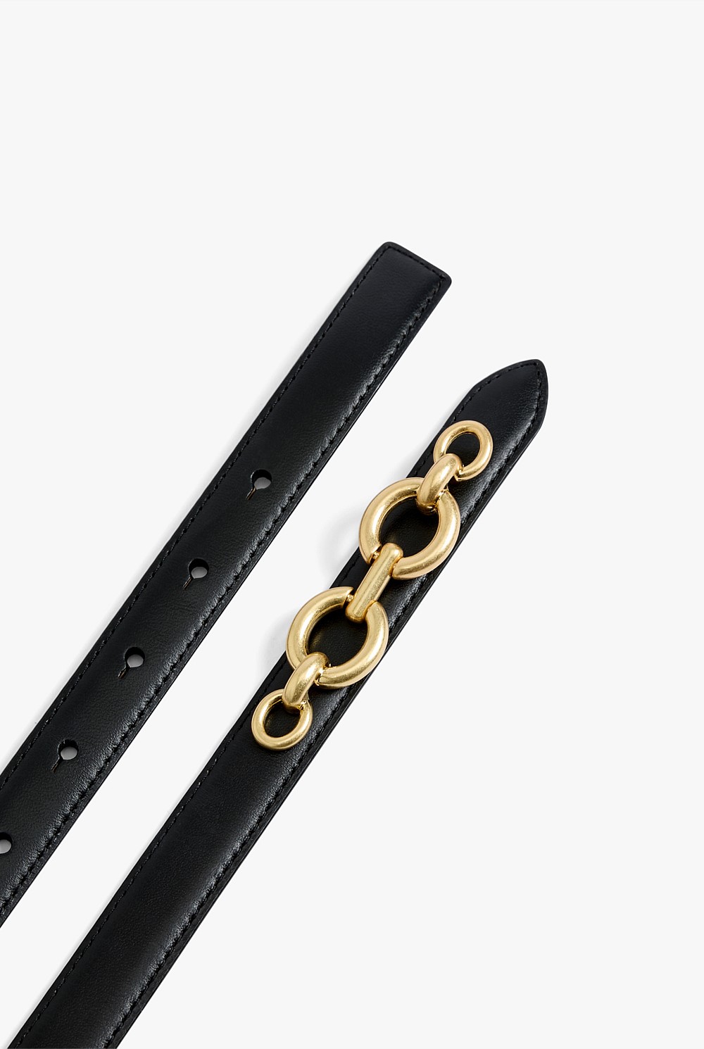 Oval Link Chain Belt