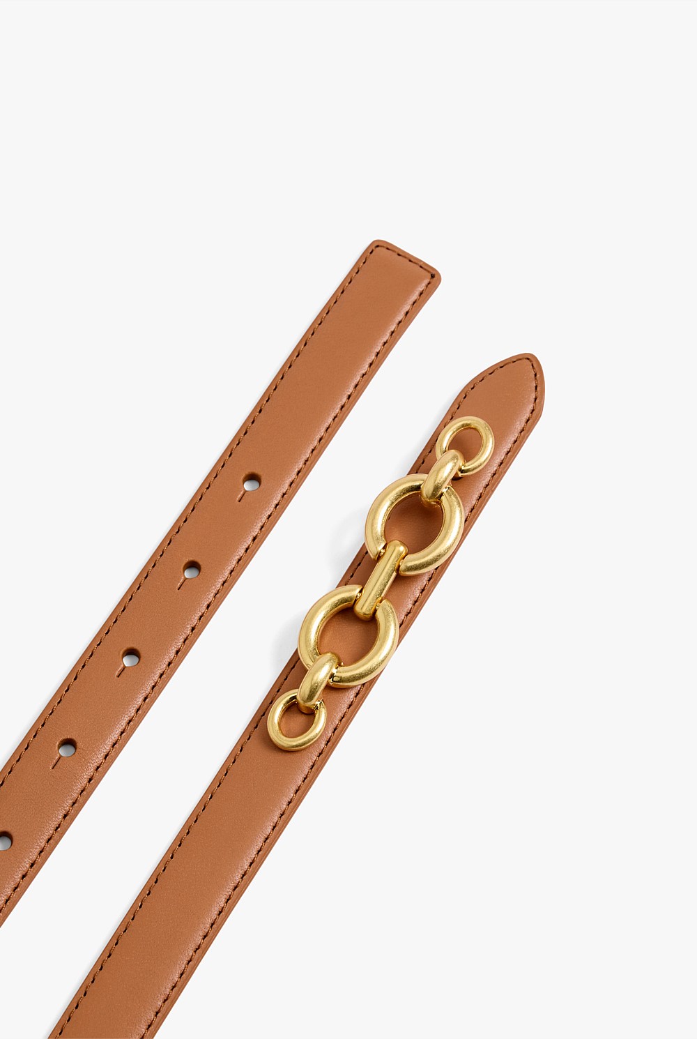 Oval Link Chain Belt