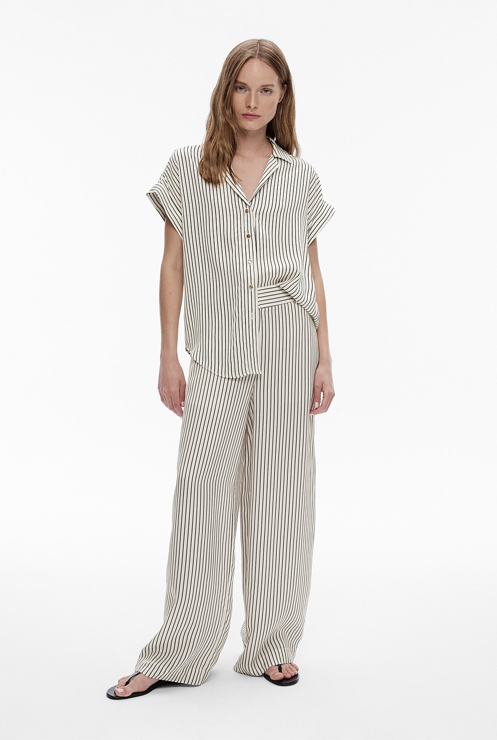 Utility Stripe Pop Over
